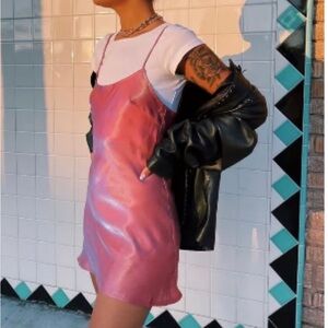 VRG GRL 90’s Muse Bias Cut mini dress